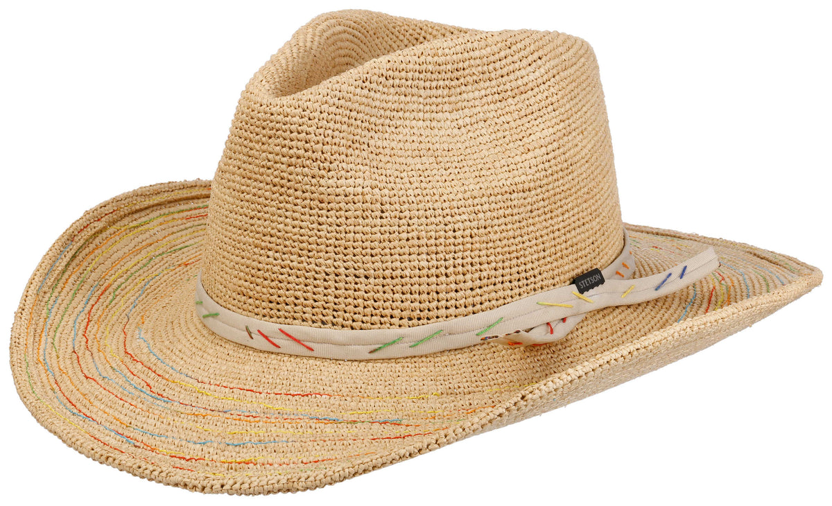 Stetson Western Raffia Crochet Festival 7