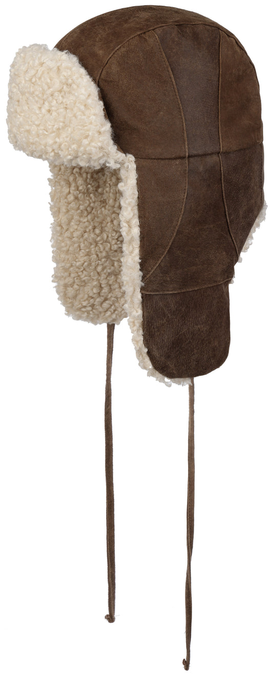 Stetson Bomber Cap Waxed Pigskin 6