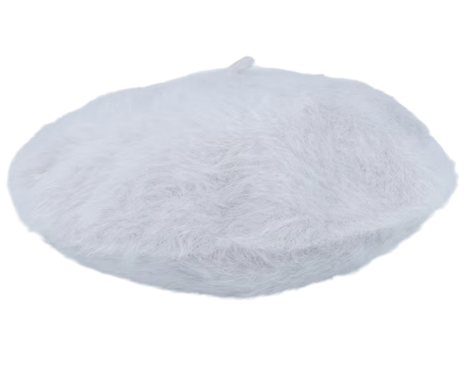Seeberger Angora Beret Grey